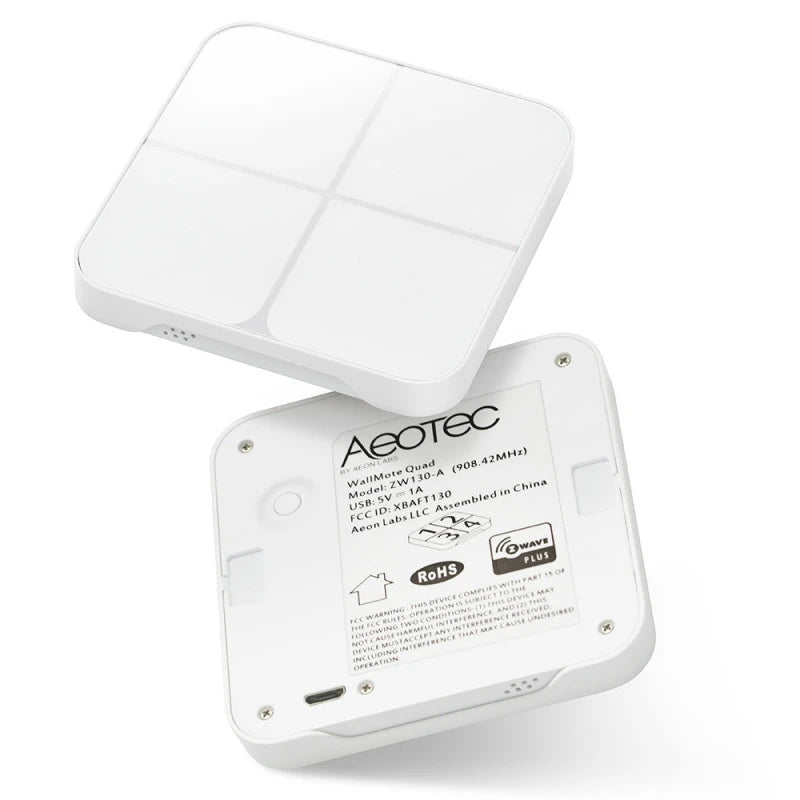 Aeotec - WallMote 4-button Z-Wave+ wireless switch