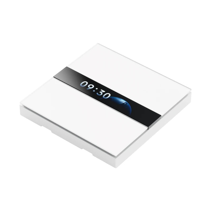 Aqara - 2-channel Zigbee switch with screen and 4 buttons Display Switch V1 WS-K02D