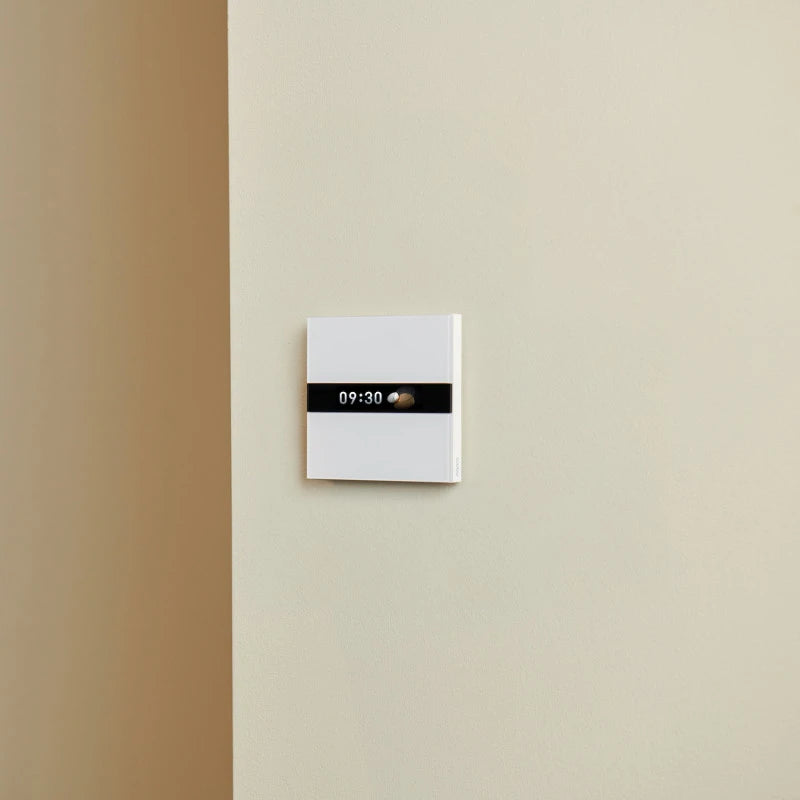 Aqara - 2-channel Zigbee switch with screen and 4 buttons Display Switch V1 WS-K02D