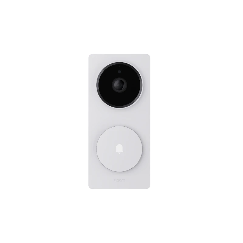 Aqara - Wi-Fi Smart Video Doorbell Aqara Doorbell Camera Hub G410 Select (White)