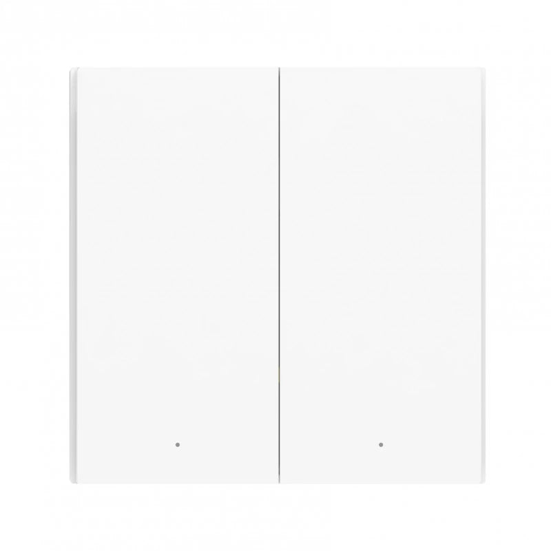 Aqara - Zigbee 3.0 double wall switch H1 (no neutral) - WS-EUK02