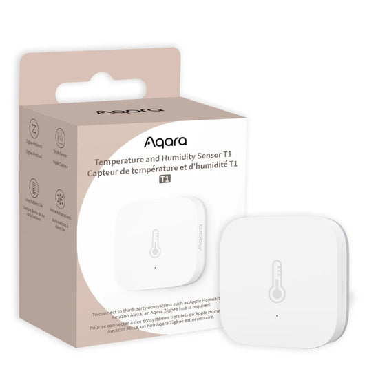 Aqara - Zigbee 3.0 temperature and humidity sensor T1 TH-S02D
