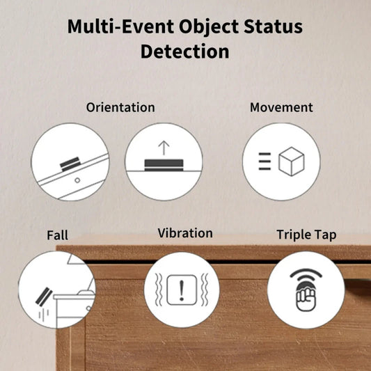 Aqara - Zigbee, Matter Thread, Bluetooth multi-state sensor P100 VB-S03D Black