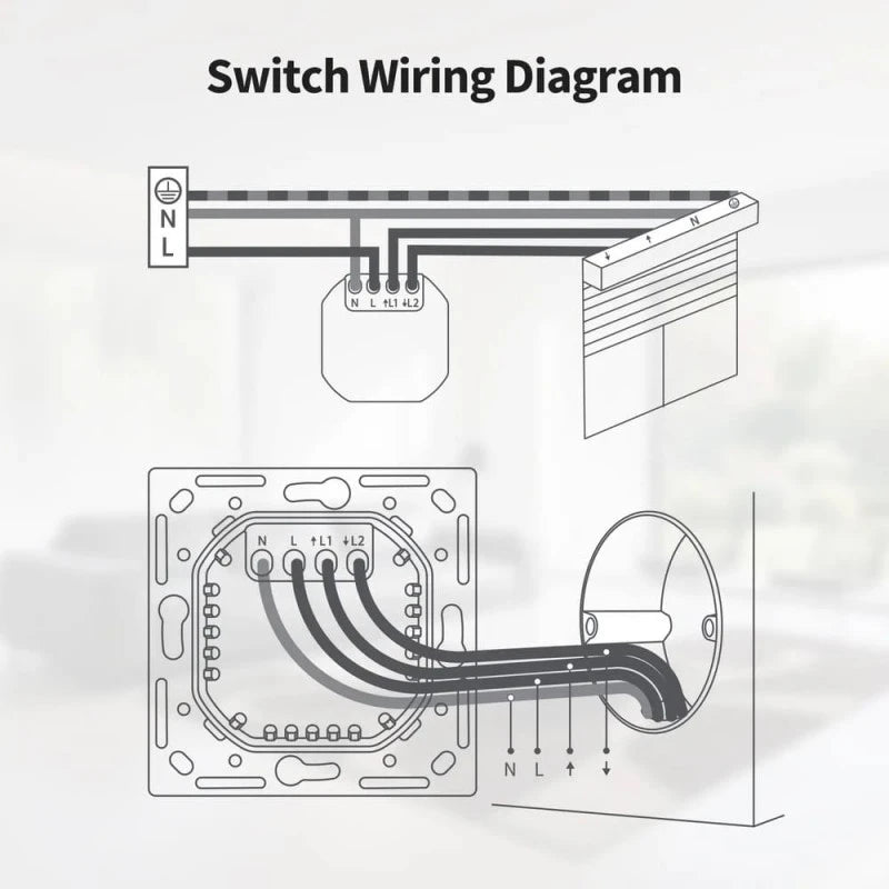 Aqara - Zigbee and Matter roller shutter switch Thread H2