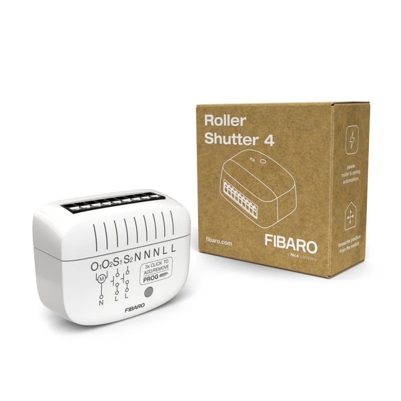 FIBARO FGR-224 - Roller Shutter 4 Z-Wave 800 In-Wall Shutter Module