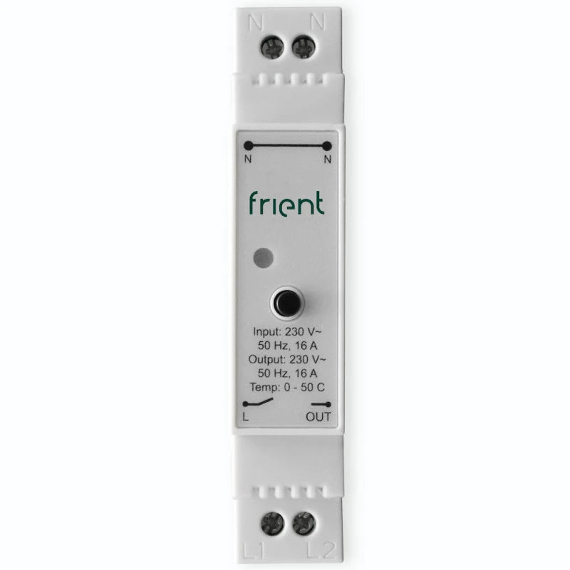Frient - Zigbee din relay (ON/OFF) + power meter SMRZB-332