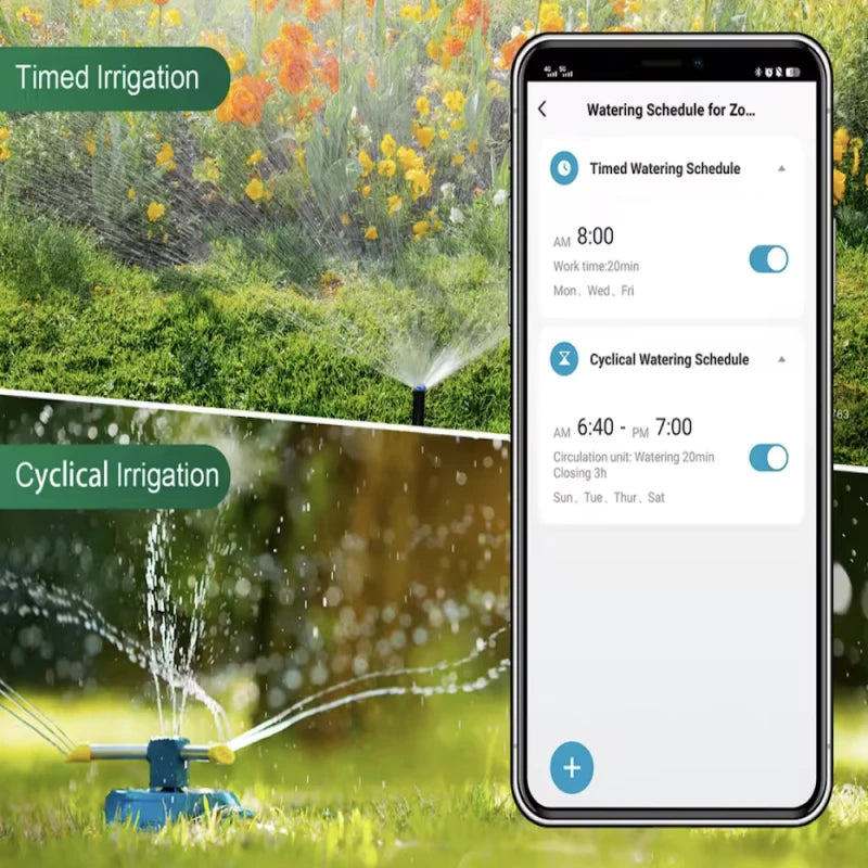 Haozee - Tuya Smart Life Dual Zigbee Sprinkler HZ-WT04