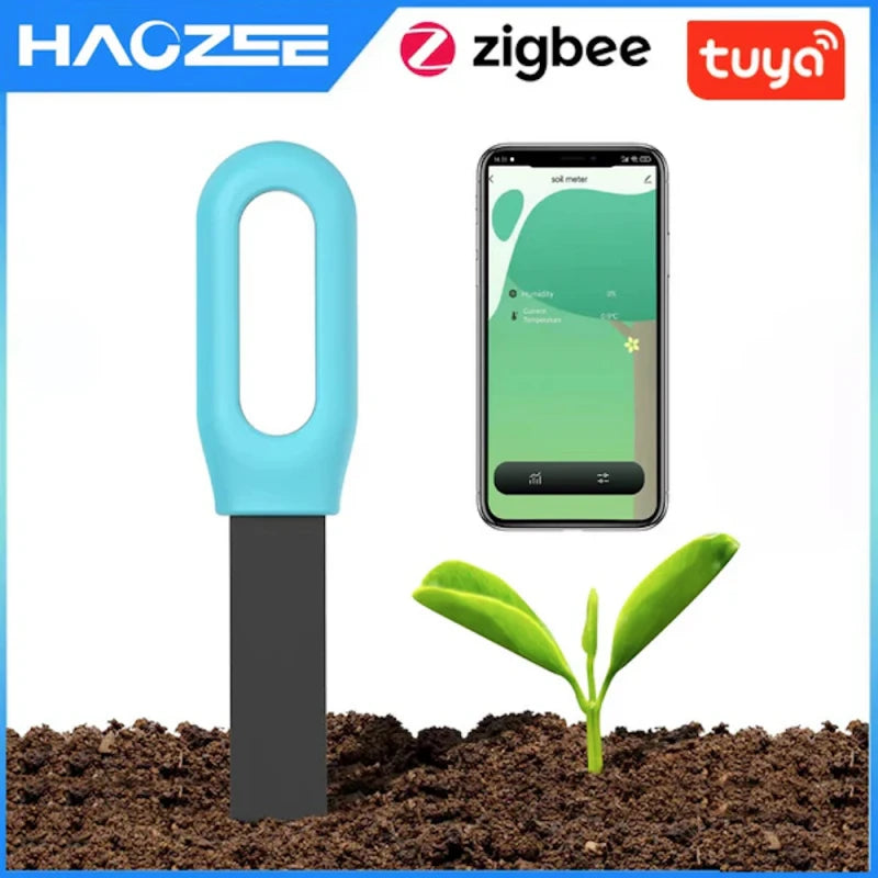 Haozee - Tuya Smart Life Zigbee plant sensor (temperature + humidity)