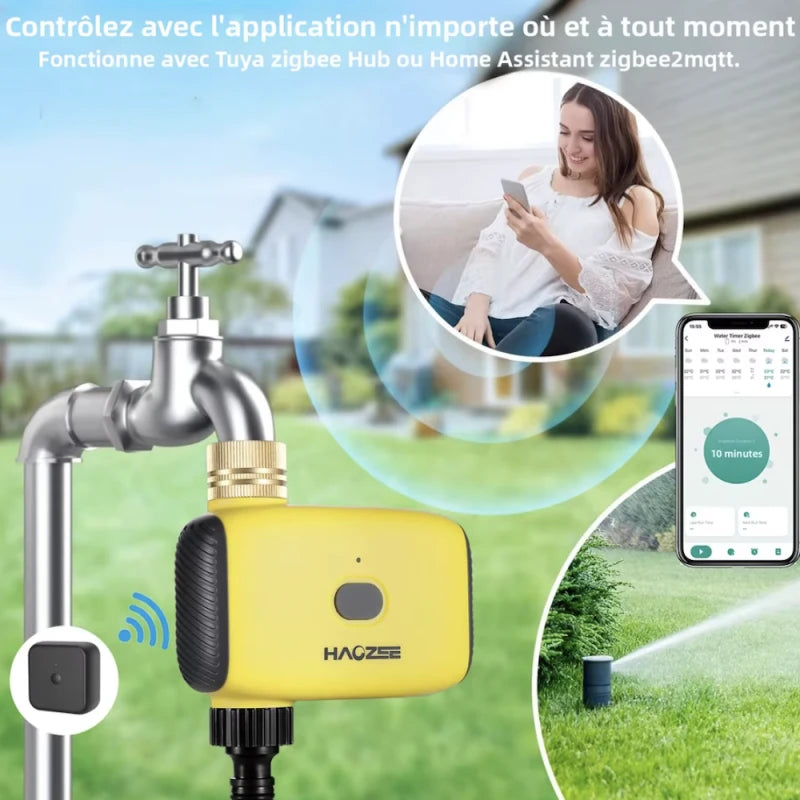 Haozee - Tuya Smart Life Zigbee Sprinkler Timer HZ-WT03