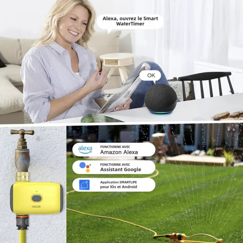 Haozee - Tuya Smart Life Zigbee Sprinkler Timer HZ-WT03