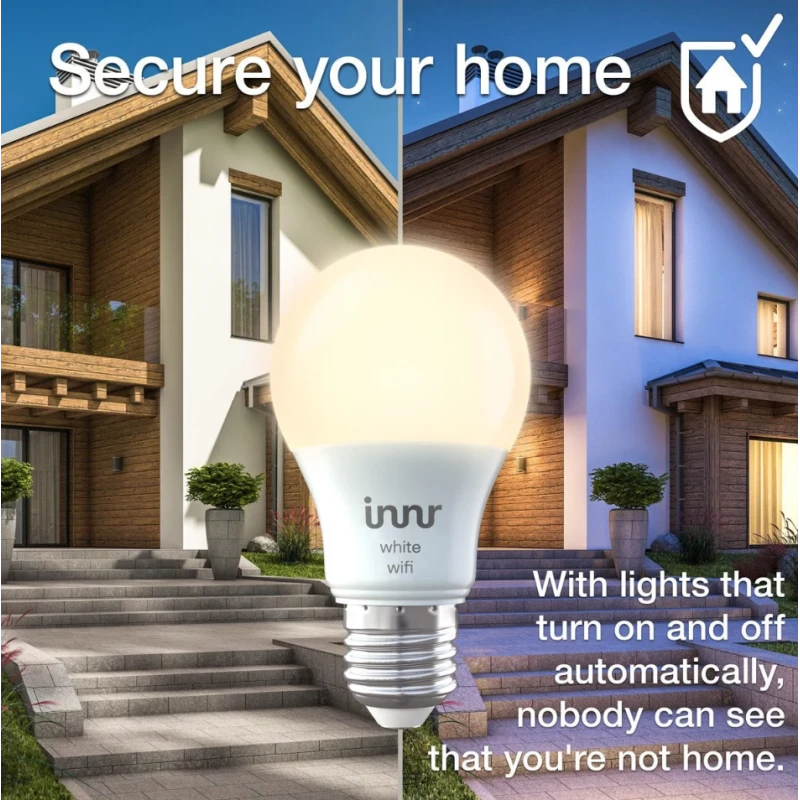 Innr - 2x E27 Zigbee Bulbs, White, 800 lm – RB262-2