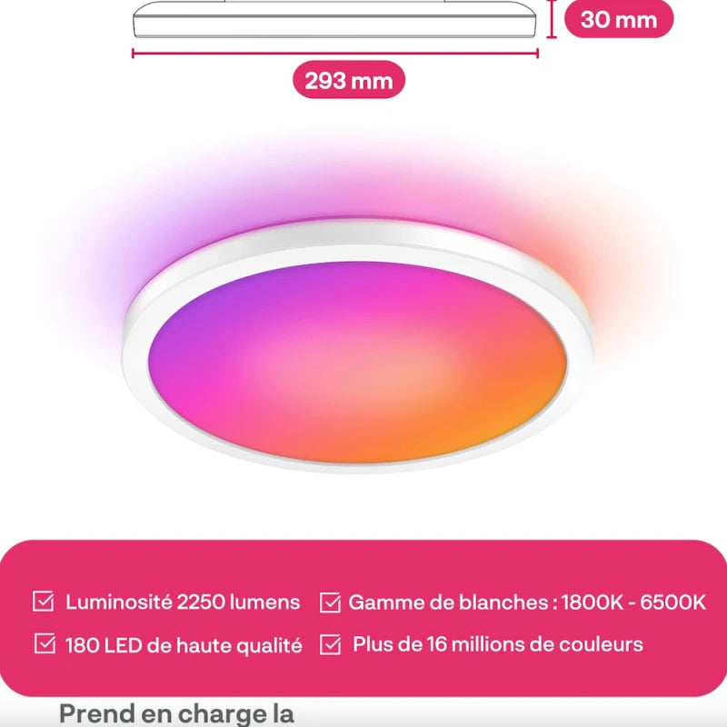 Innr - Ceiling light Zigbee round Color 30 cm RCL232C