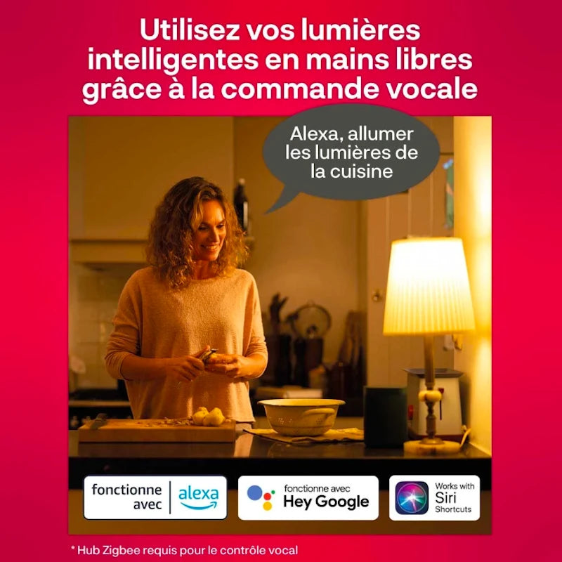 INNR - E27 ZigBee Smart Bulb RGBW + White adjustable