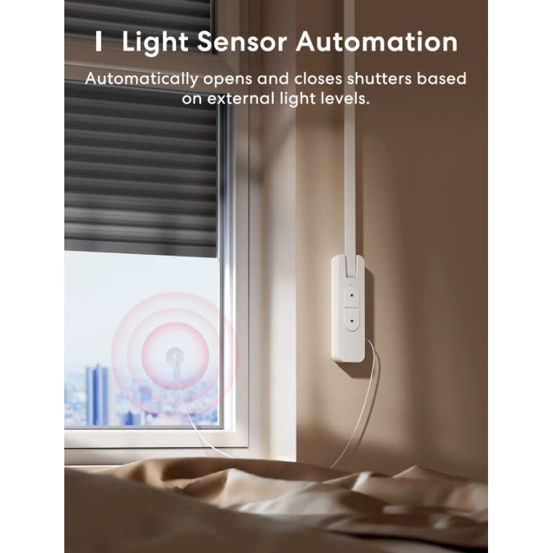 Meross - WIFI Matter Ρολέτα περιτύλιξης με ιμάντα MRS200MA-EU