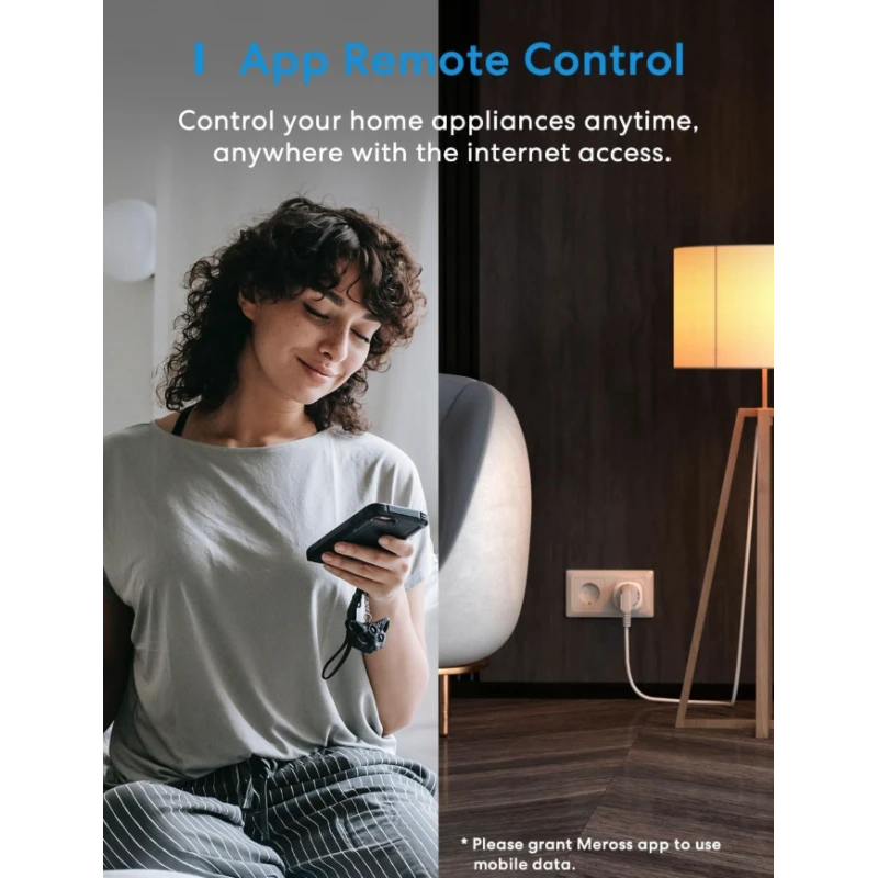 Meross MSS315 - Matter WIFI socket with energy measurement 16A
