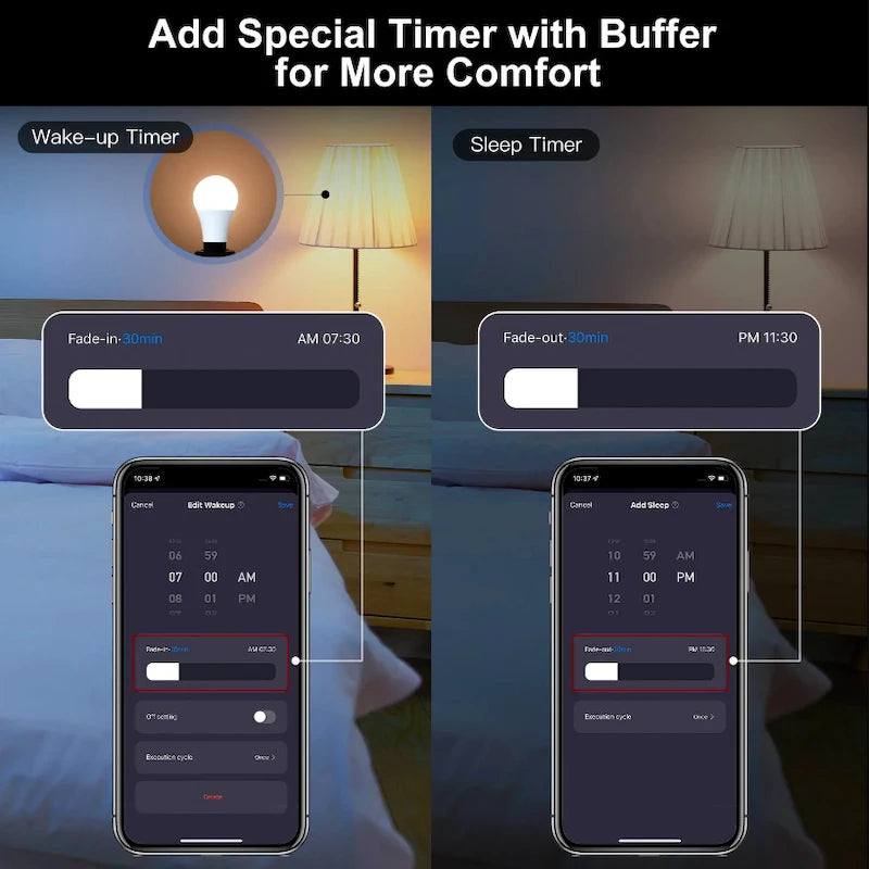 Moes - RGB+WW Zigbee smart bulb with music synchronization