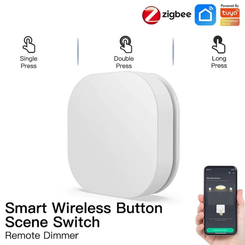 Moes - Zigbee Tuya Smart Button ERS-10TZBVB-AA (Zigbee Doorbell IP55)
