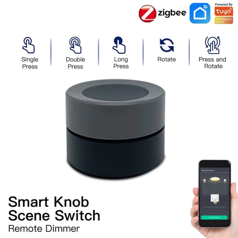 Moes - Smart Rotary Button Zigbee Tuya Smart Life - ERS-10TZBVK-AA