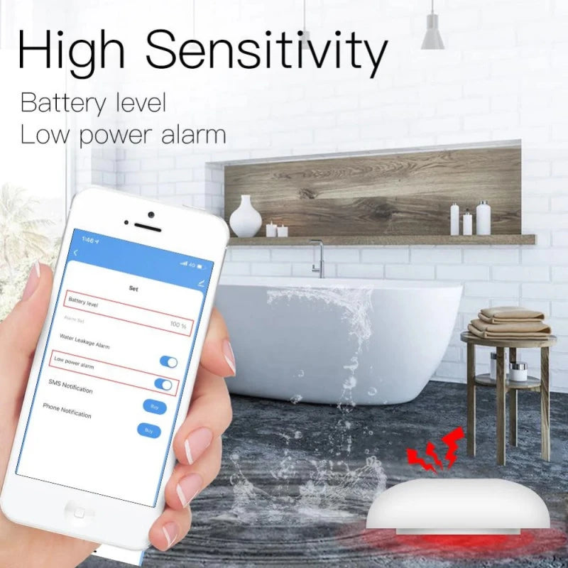 Moes - Zigbee Tuya flood detector ZSS-QY-WL-C