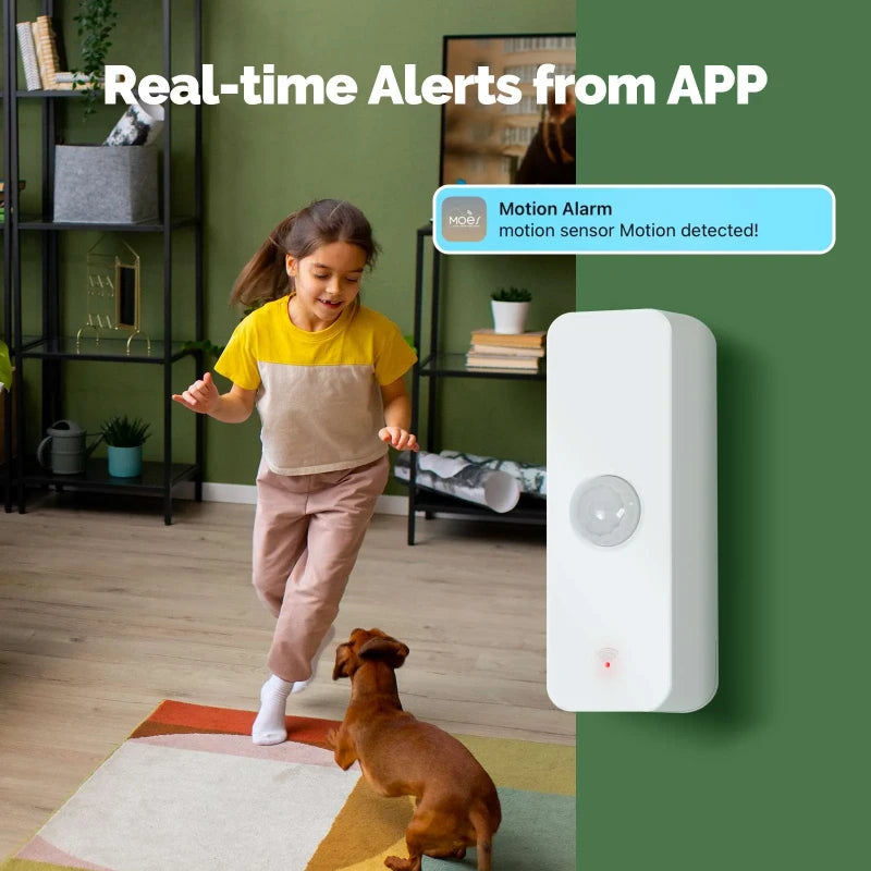 Moes - Zigbee Tuya infrared human sensor ZSS-P01-PIR-A-MS