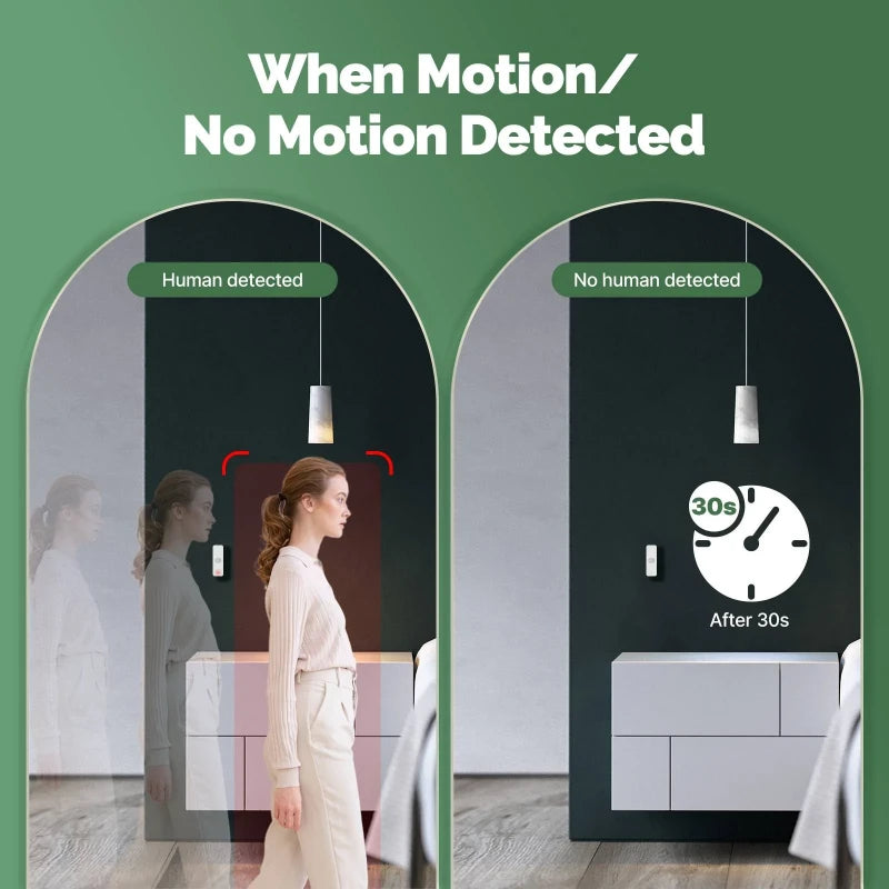 Moes - Zigbee Tuya infrared human sensor ZSS-P01-PIR-A-MS