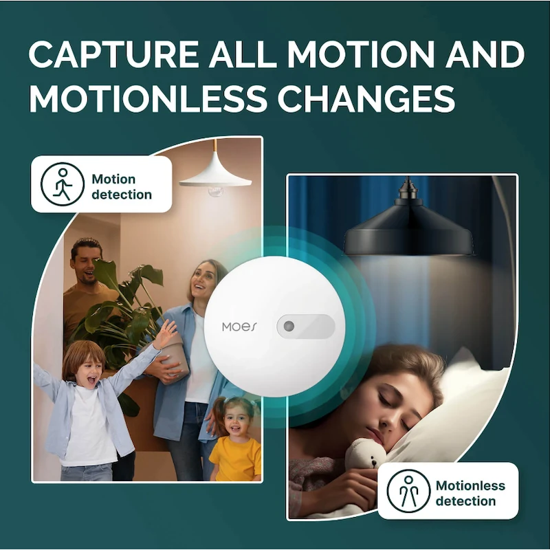 Moes - Zigbee Tuya presence detector (radar technology) ZSS-LP-HP02-MS