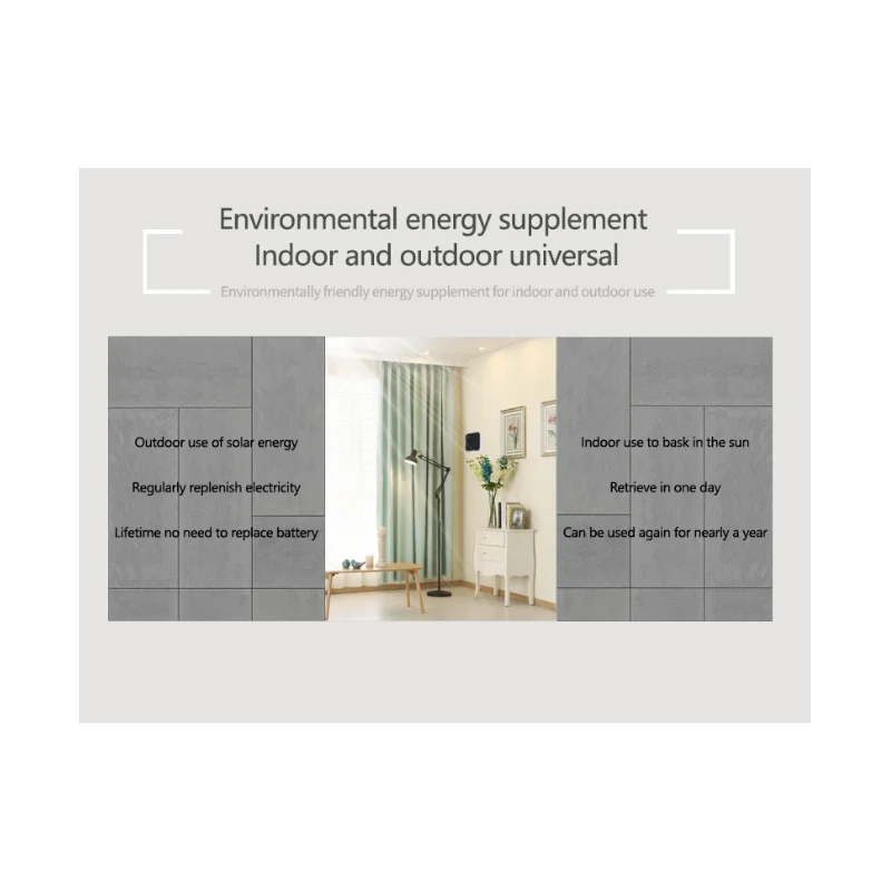 Mumubiz - Zigbee Tuya outdoor light sensor with solar panel
