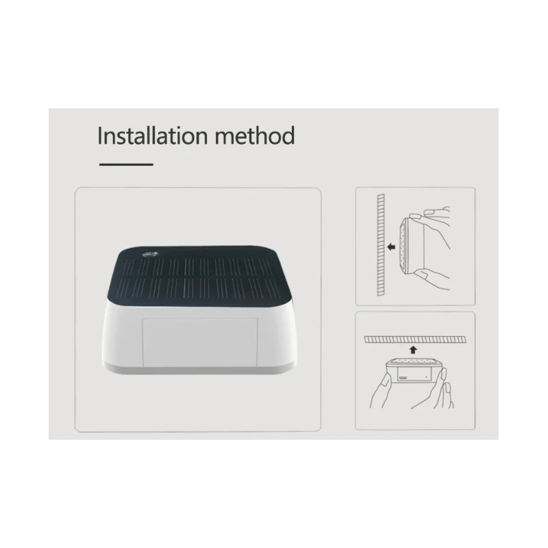 Mumubiz - Zigbee Tuya outdoor light sensor with solar panel