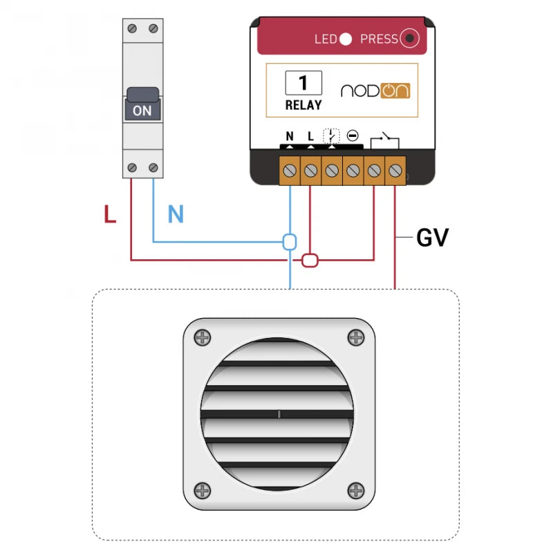 NodOn - 16A Zigbee Multifunction Relay Switch SIN-4-1-20