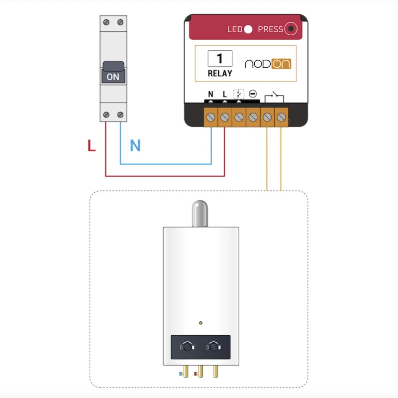 NodOn - 16A Zigbee Multifunction Relay Switch SIN-4-1-20