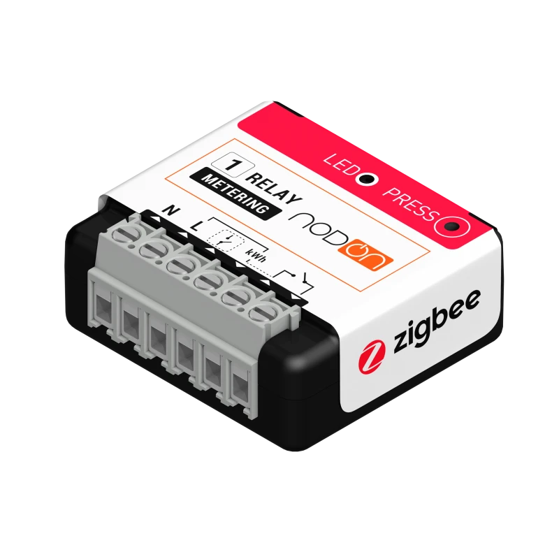 NodOn - Zigbee ON/OFF module 16A Dry contact/Consumption measurement SIN-4-1-21