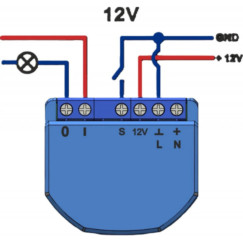 Nous - Module Zigbee ON/OFF (10A DC, 16A AC) - 1 charge B1Z