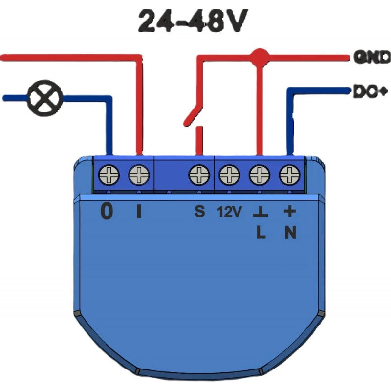 Nous - Module Zigbee ON/OFF (10A DC, 16A AC) - 1 charge B1Z