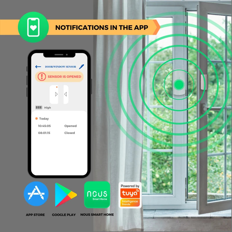 Nous - Zigbee 3.0 Door/Window sensor E3
