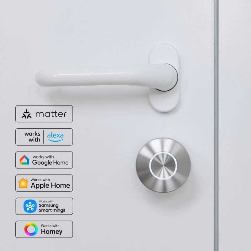 NUKI Smart Lock Pro 5 - Matter, Alexa, Google Home, Homekit, SmartThings, Homey Έξυπνη κλειδαριά
