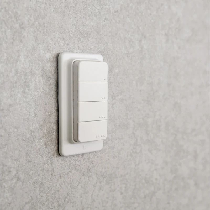 Shelly - 4-button Zigbee/Bluetooth remote control, 16 actions Shelly BLU RC Button 4 ZB