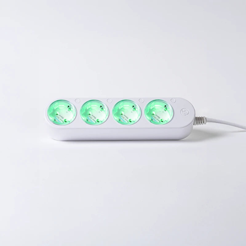 Shelly - Matter, Zigbee, WIFI Power Strip Gen4 White SHELLYPOWERSTRIP4W