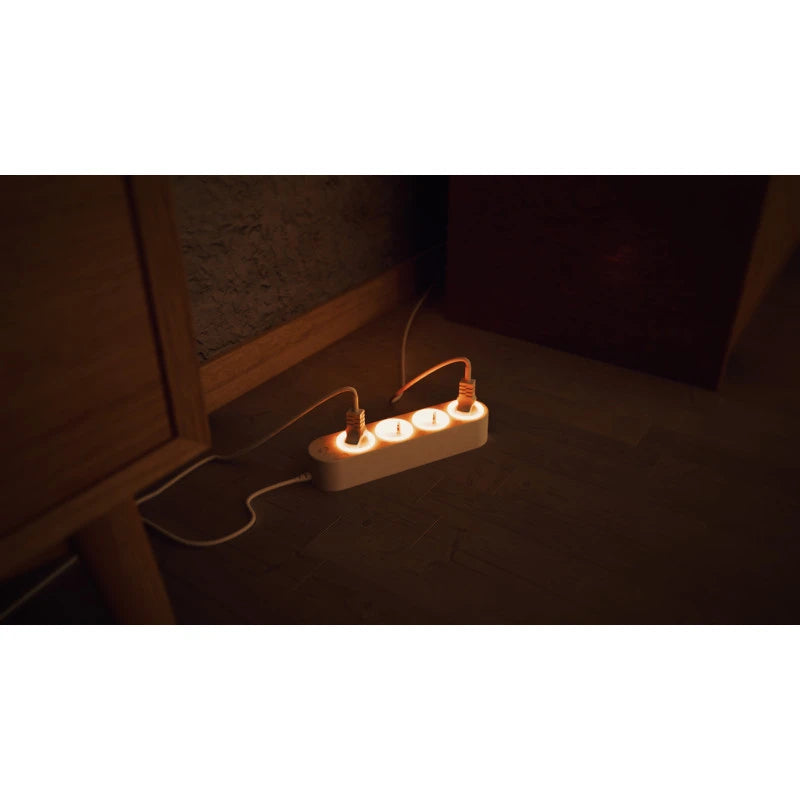 Shelly - Matter, Zigbee, WIFI Power Strip Gen4 White SHELLYPOWERSTRIP4W