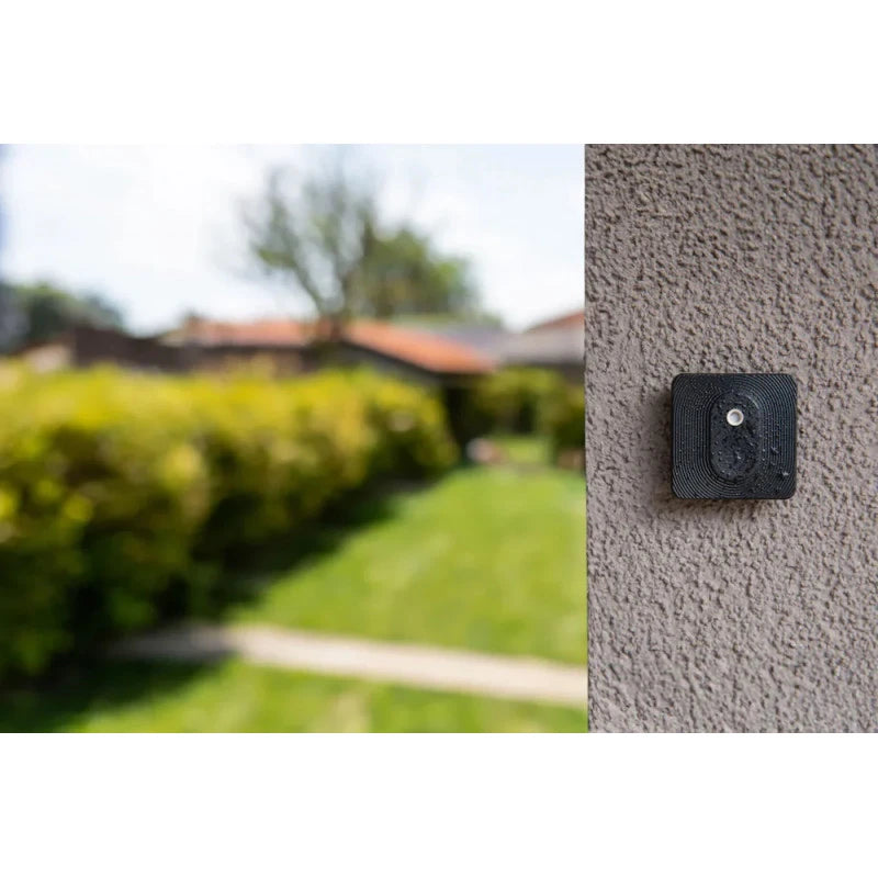 Shelly - Outdoor IP54 black Zigbee or Bluetooth temperature and humidity sensor Shelly BLU H&T ZB