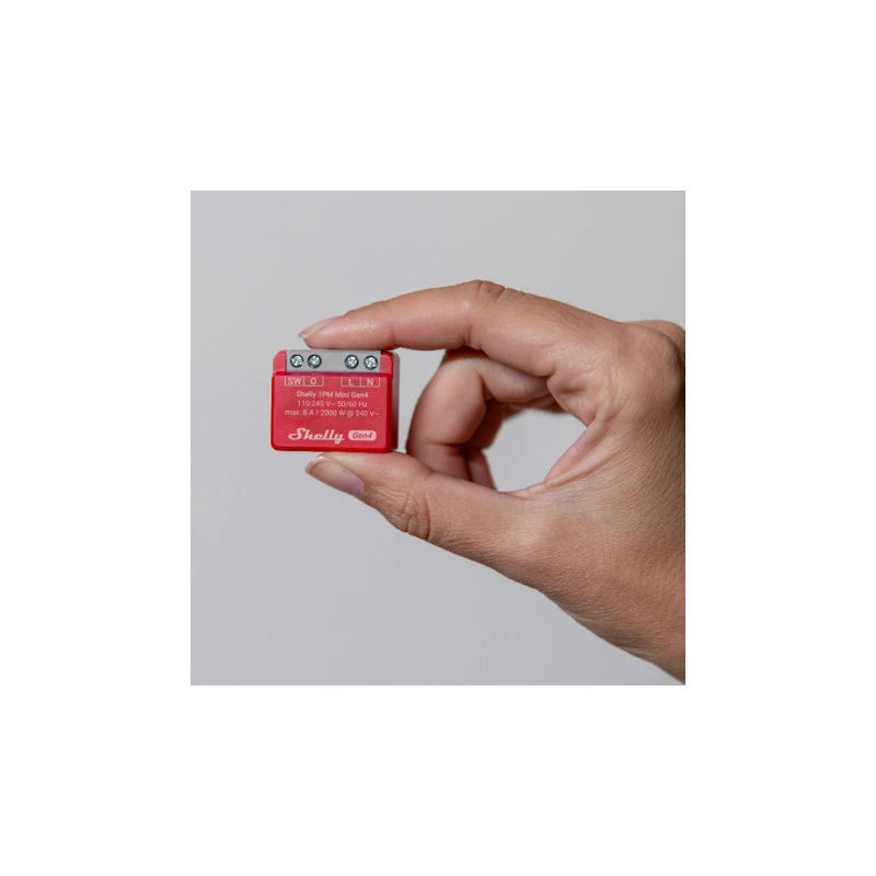 Shelly - 2x Wifi, Zigbee, Matter Module Shelly1PM Mini Gen4