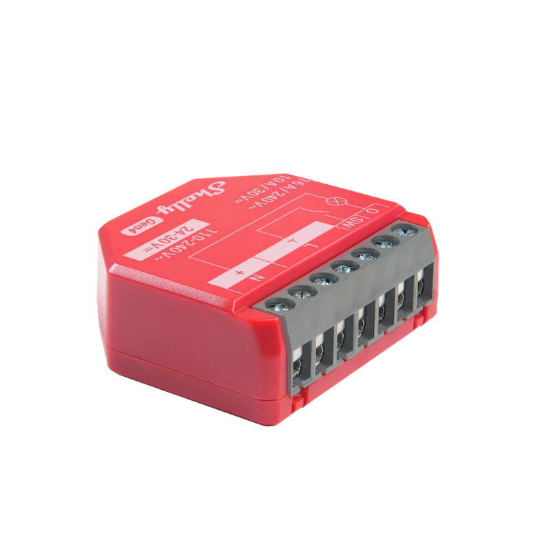 Shelly - Wifi, Zigbee, Matter switch module with power meter Shelly 1 PM Gen4