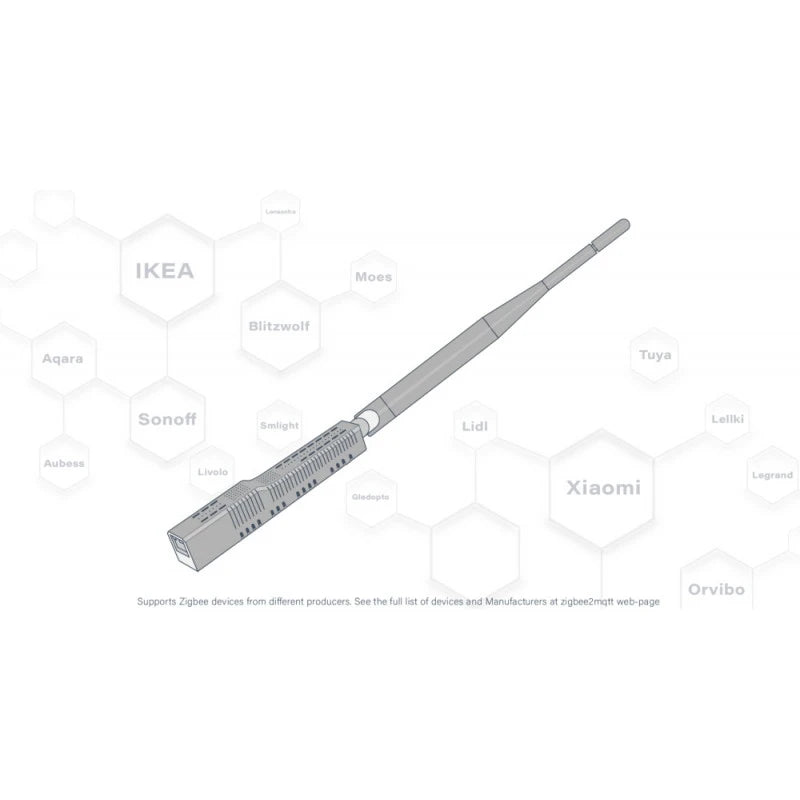 Smlight - USB Zigbee Ethernet POE CC2652P7 adaptér (Zigbee2mqtt a ZHA)