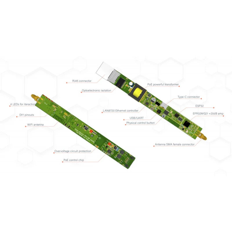 Smlight - USB Ethernet POE Zigbee 3.0 EFR32MG21 SLZB-06M (Zigbee2mqtt a ZHA)