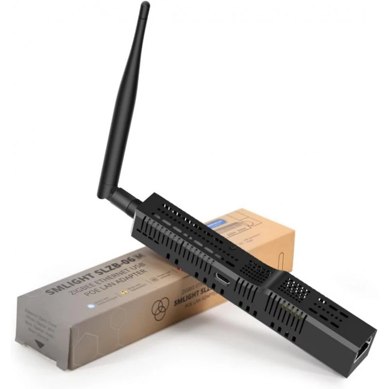 Smlight - USB Ethernet POE Zigbee 3.0 EFR32MG21 SLZB-06M (Zigbee2mqtt a ZHA)