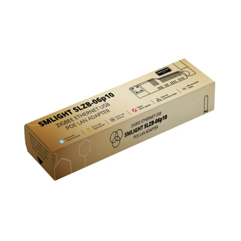 Smlight - Dongle Ethernet POE Zigbee 3.0 CC2674P10 SLZB-06P10 (Zigbee2mqtt a ZHA)
