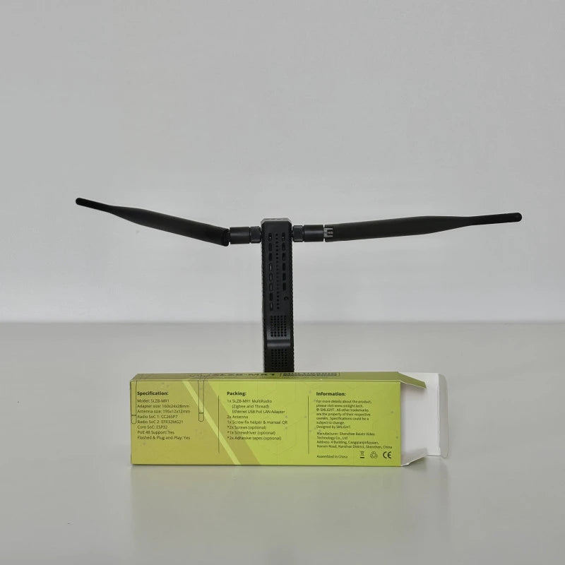 Smlight - Zigbee + Thread Matter USB Ethernet POE Adapter SLZB-MR1