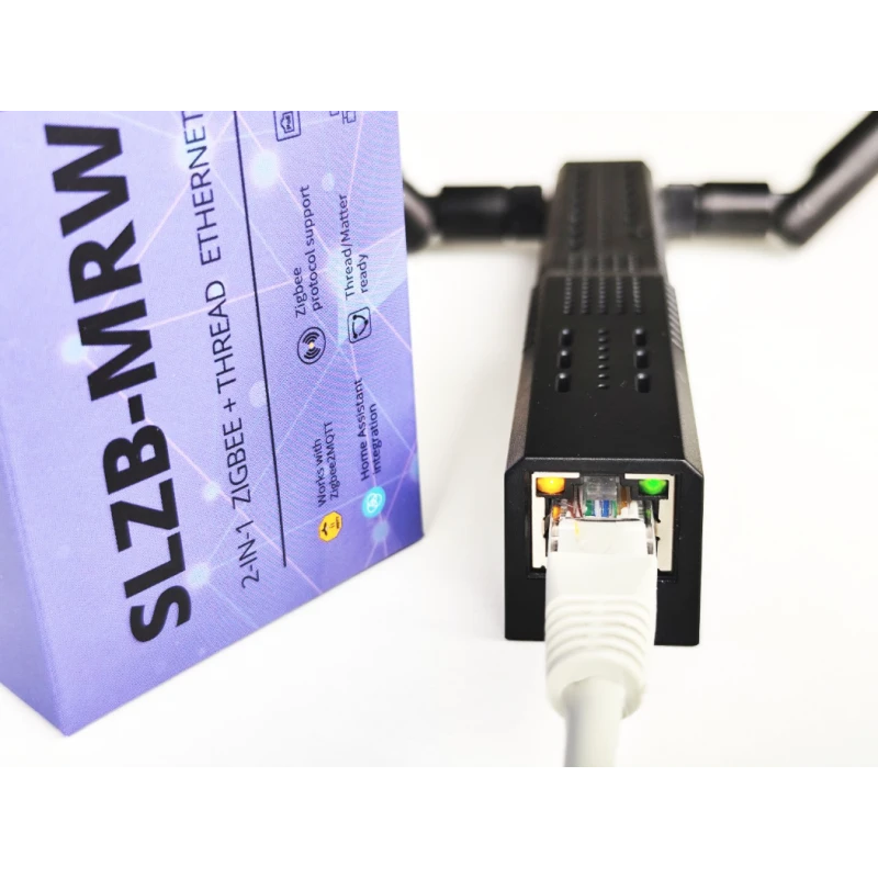 Smlight - Zigbee or Thread + Z-Wave USB Ethernet POE adapter SLZB-MRW10U