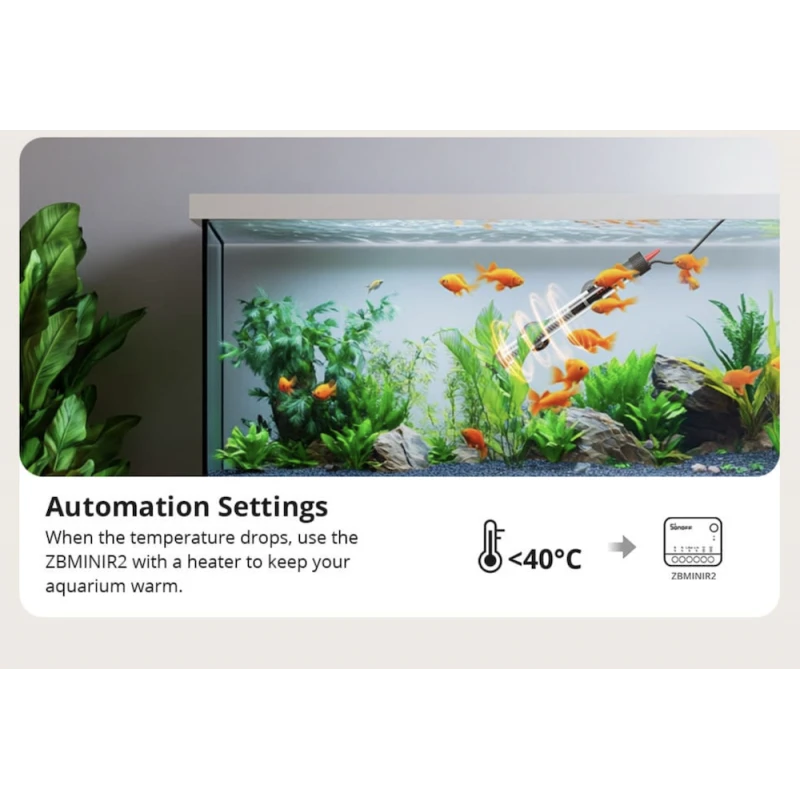 Sonoff - Zigbee teplotní senzor s displejem a externí sondou IP65 SNZB-02LD