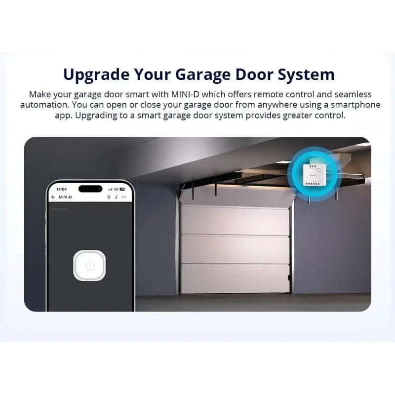 Sonoff - Μονάδα ξηρής επαφής Wifi Matter MINI-D