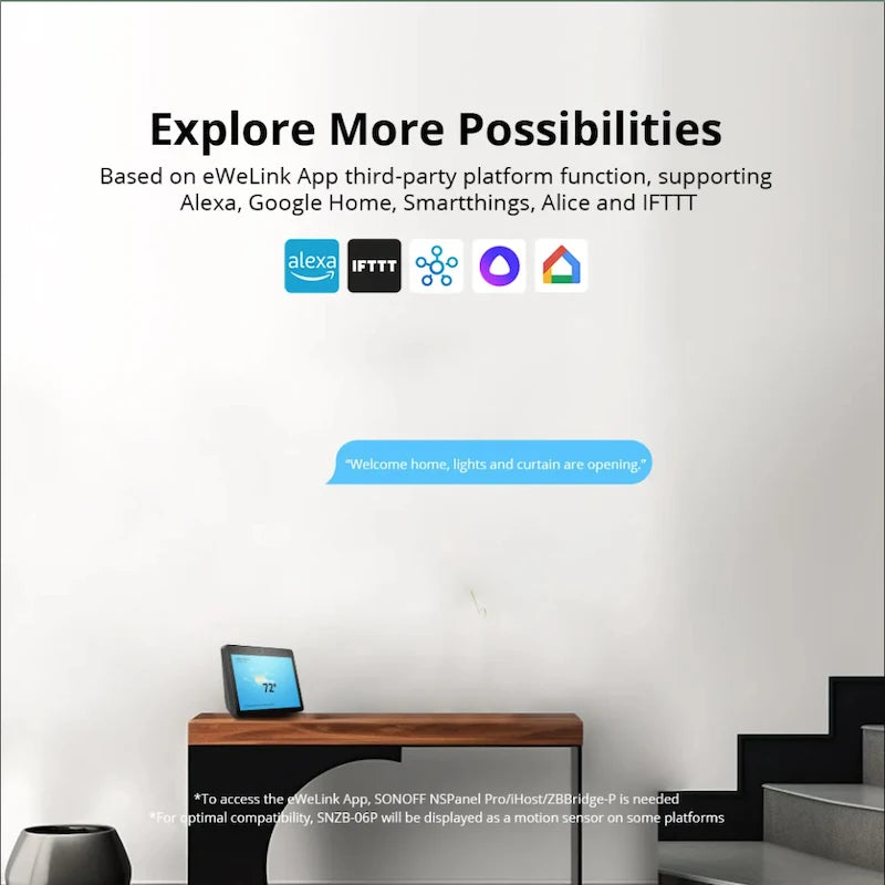 Sonoff - Zigbee 3.0 human presence sensor (Smart Radar Detection) SNZB-06P